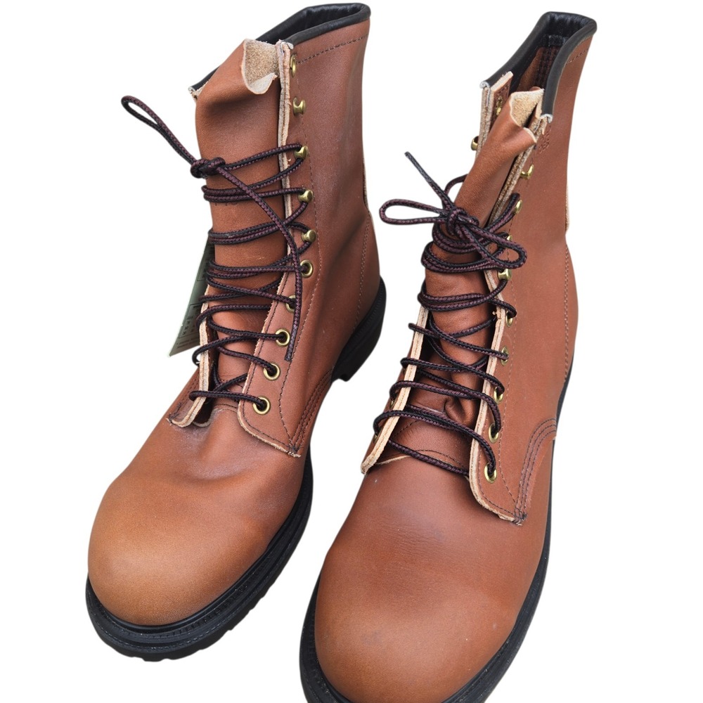 Vintage Prosafe Steel Toe Boots Mens Size 10.5 C